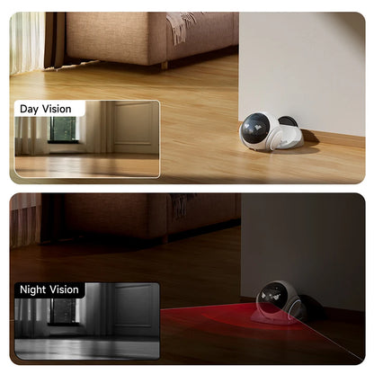 Smart WiFi Pet Camera with 2K HD and 512GB Storage