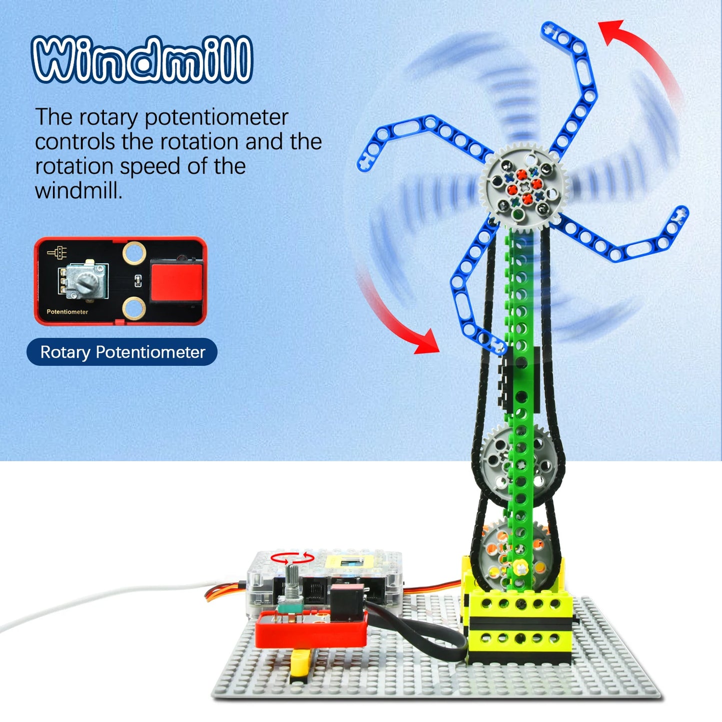 Smart DIY Robotics Kit for Kids with Scratch Programming
