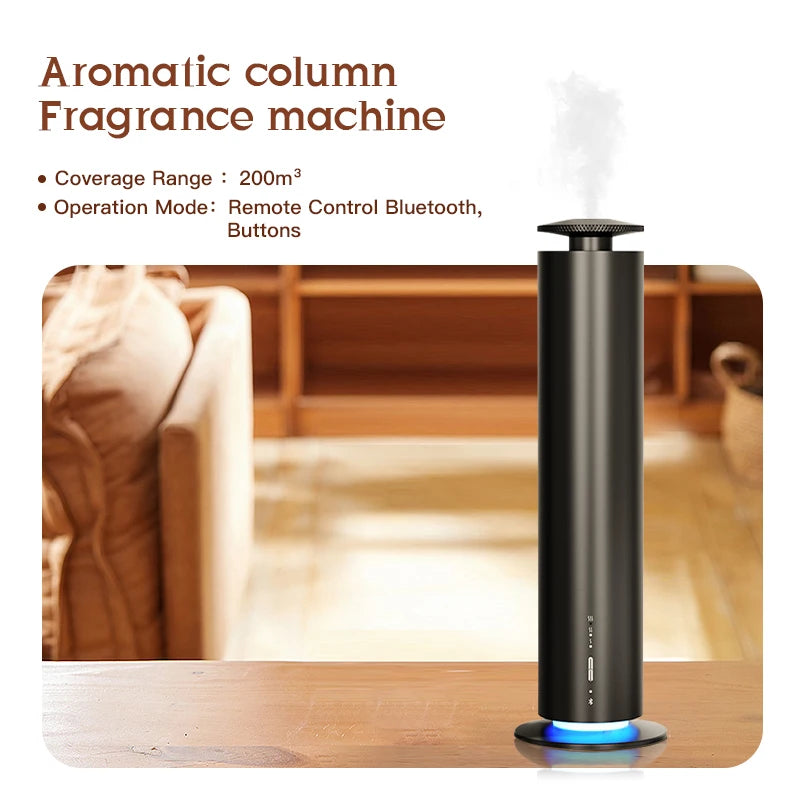 Portable Smart Essential Oil Diffuser White USB-C Rechargeable