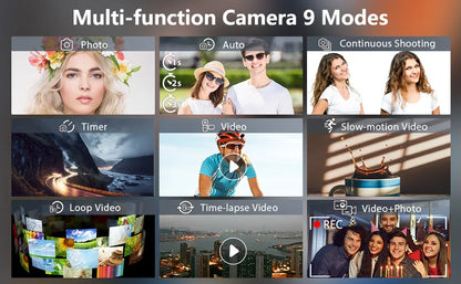 6K Vlogging Camera with Autofocus 16GB and Built In Flash