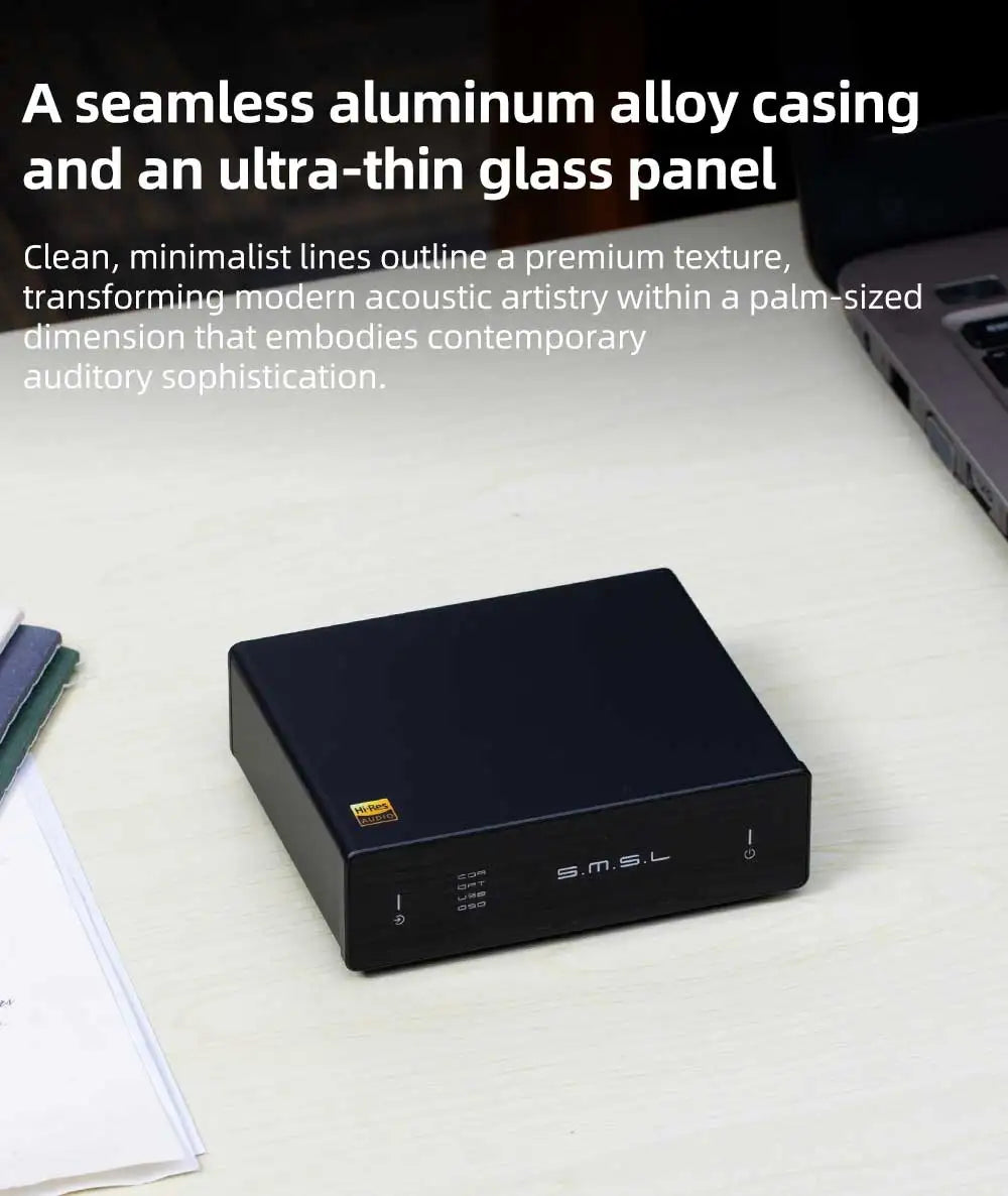 High-Resolution USB Audio DAC 768kHz 32-Bit