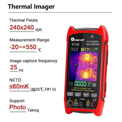 ET14S Thermal Camera Multimeter with Macro Lens