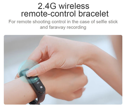 Compact 5K Travel Camera with Remote and Big Screen Display