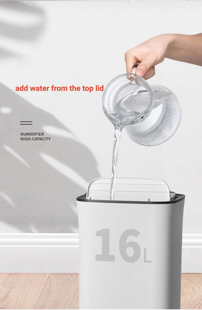 16L Smart Ultrasonic Humidifier with Sterilization & Disinfection