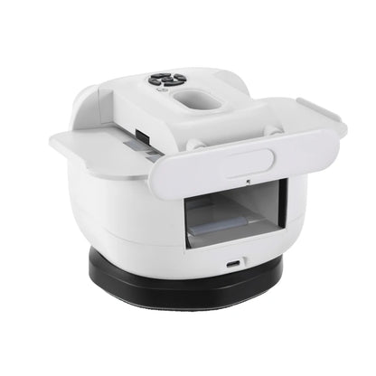 Smart Rotating Card Shuffler with Wireless Button for Home Games