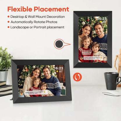 10.1" Smart WiFi Digital Photo Frame 32GB Storage