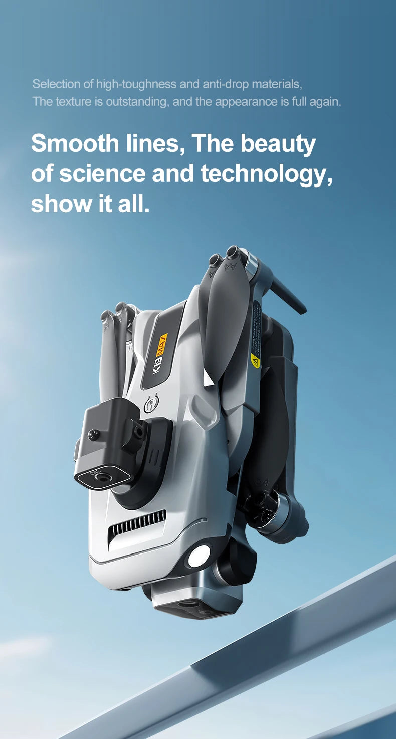 8K GPS Return Drone 3-Battery Obstacle Avoidance