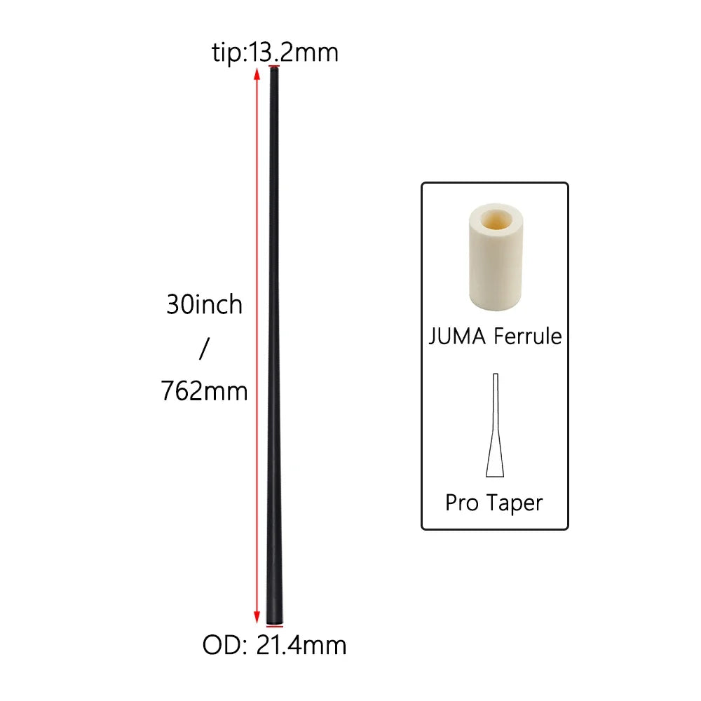 Carbon Fiber Cue Shaft VP2 13.2mm