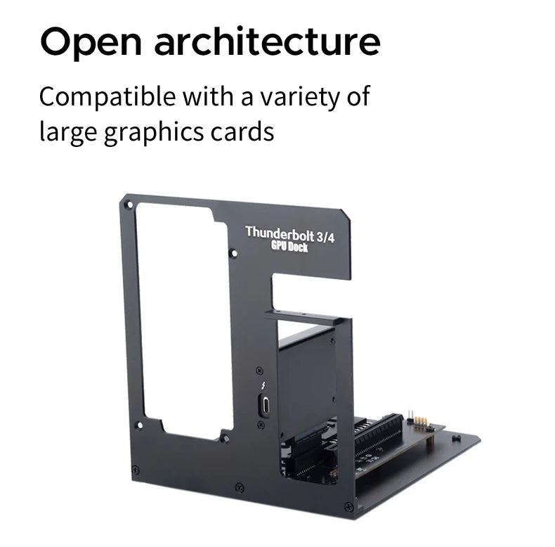 Powerful 1M External GPU Dock for Thunderbolt 3 and 4