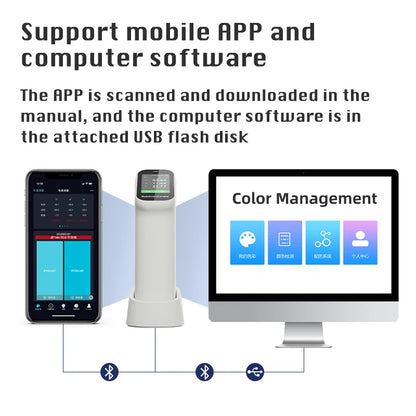 Portable Touchscreen Colorimeter for Accurate Color Analysis