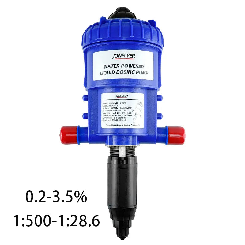 Efficient Agricultural Pump for Water and Solution Delivery