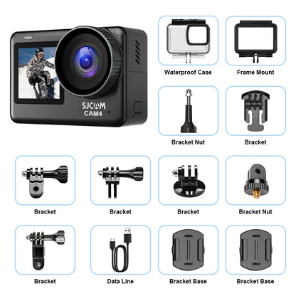 4K Waterproof Action Camera with 2.33" Touch Screen and WiFi