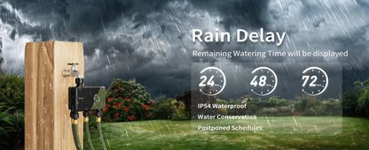 4 Zone WiFi BSP Automatic Watering Timer