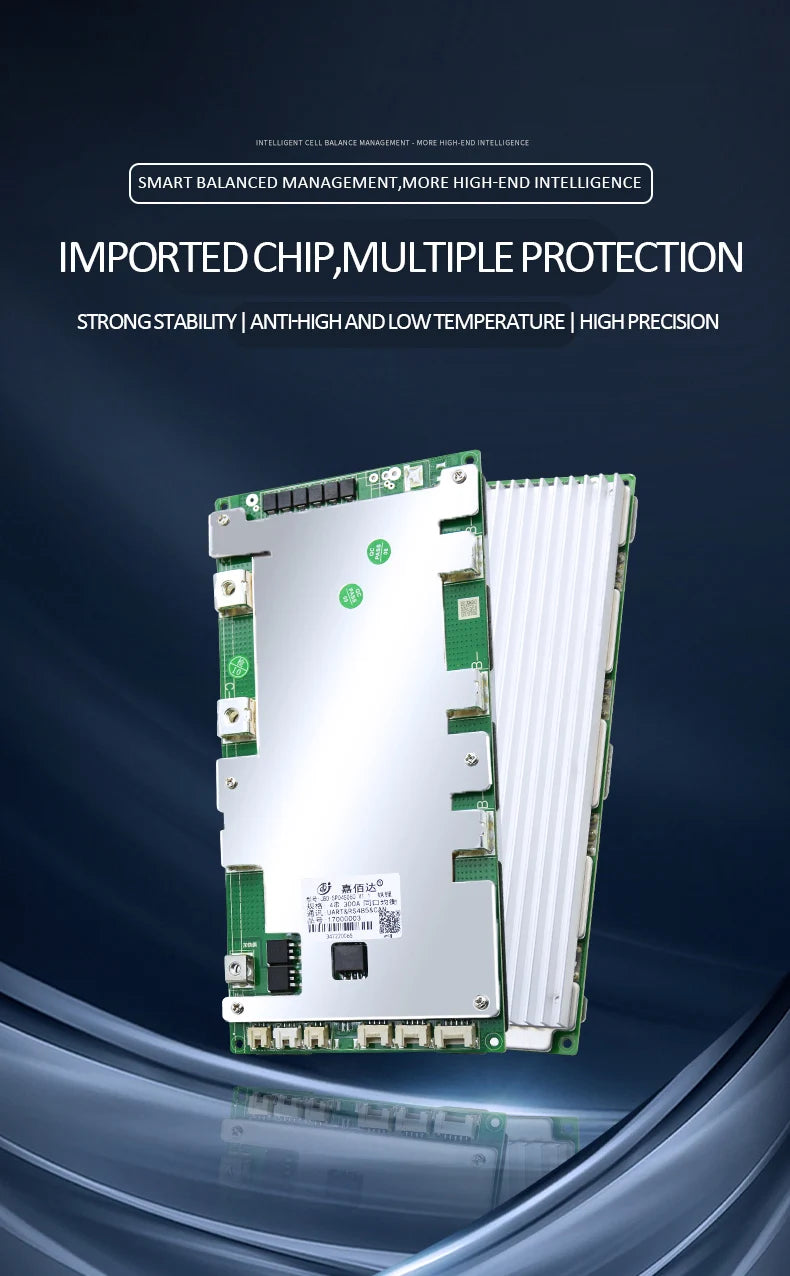 Smart 300A 4S Li-ion BMS Bluetooth RS485 CAN