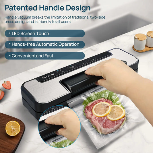 Multifunction Vacuum Sealer for Sous Vide and Food Storage