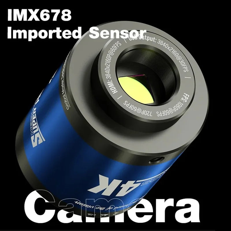 HD Microscope Camera 4K 60FPS Fast Transmission