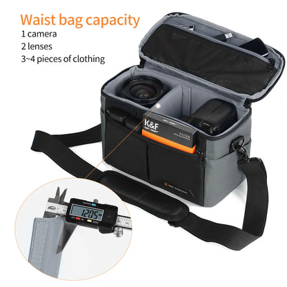 32L 2in1 Camera Backpack and Sling Bag Waterproof