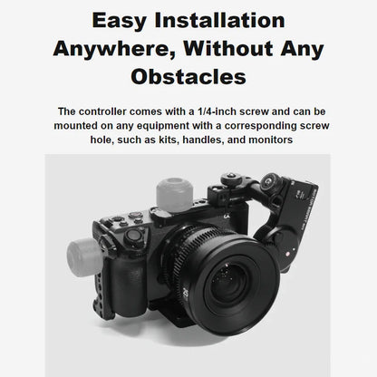 Smart Wireless Follow Focus for Cinema Cameras