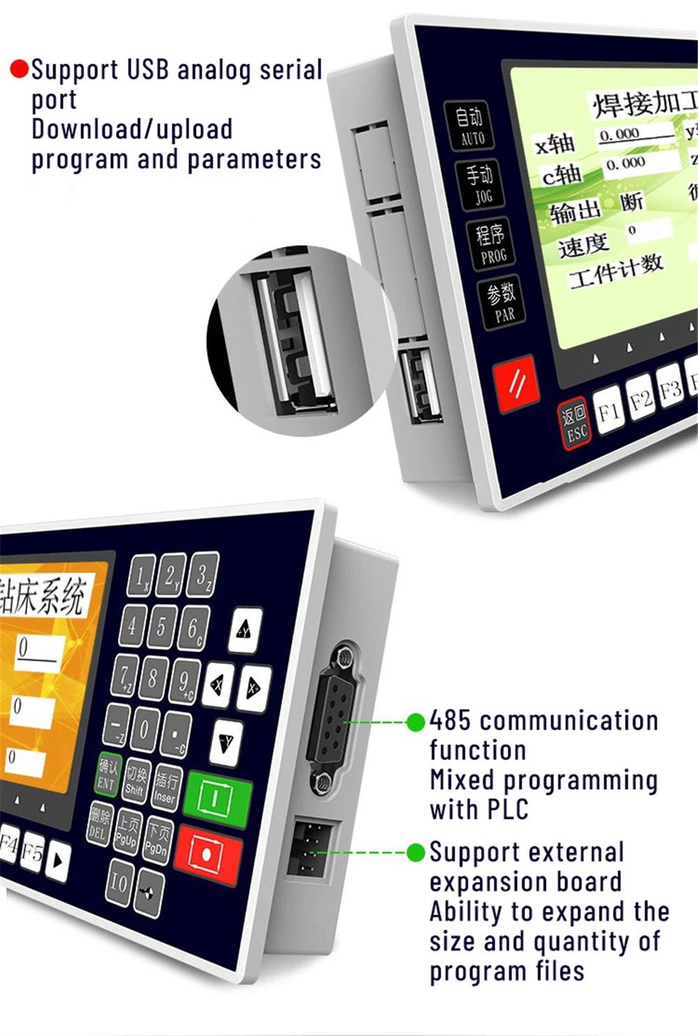 3-Axis Stepper Motor Controller USB
