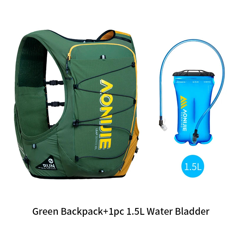 Lightweight Running Pack 10L 1.5L Hydration Vest
