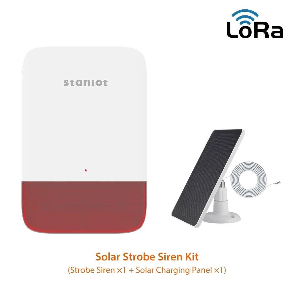 Solar Smart Security Alarm Siren