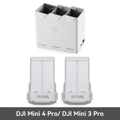 DJI Mini 4 Pro Intelligent Flight 2 Pack Battery Kit 34-Min Each