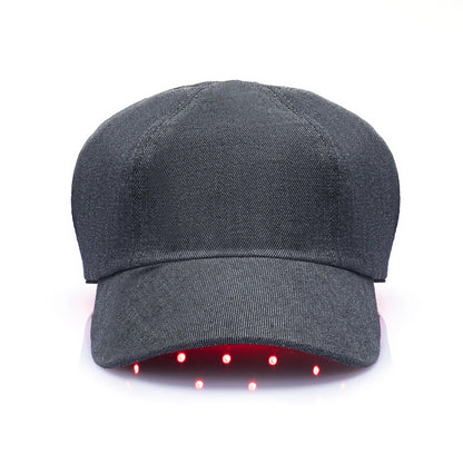 Full Coverage Red Light Therapy Cap in Grey AU Plug