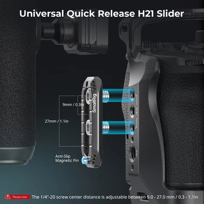 Quick Release Rotating Side Handle Kit 360° Adjustable
