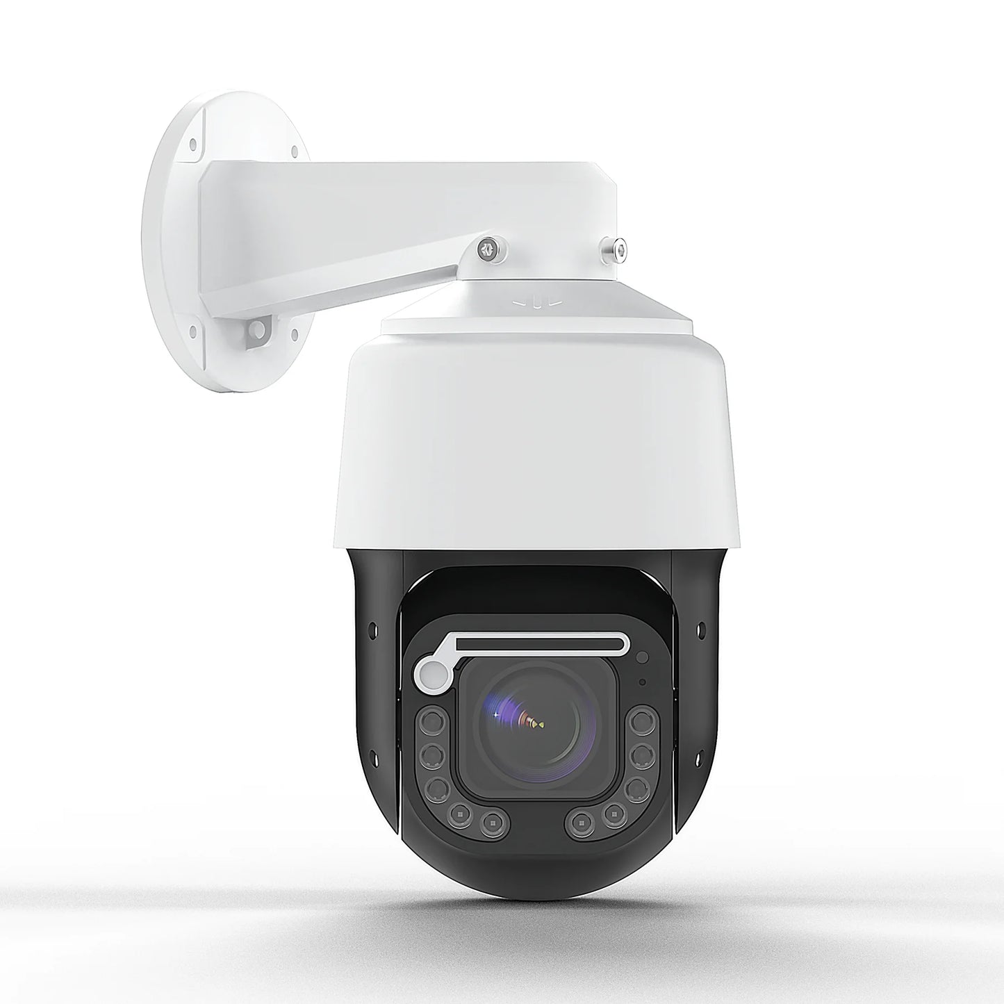 8MP 4K POE PTZ Security Camera with 128GB Storage