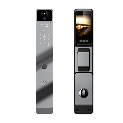 Smart Fingerprint and Password Door Lock with Camera