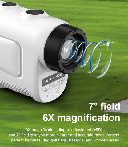 Portable Golf Laser Rangefinder 600M Distance Meter