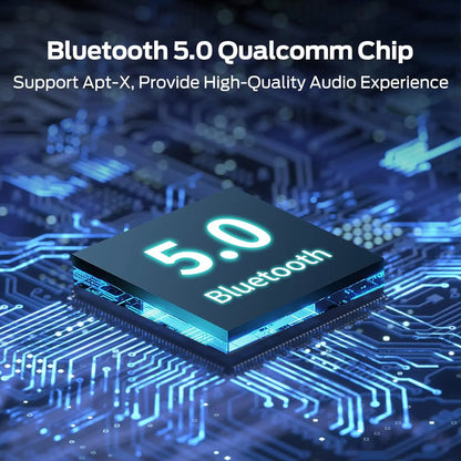 Bluetooth Neckband Speaker with Hi-Res Audio & Mic