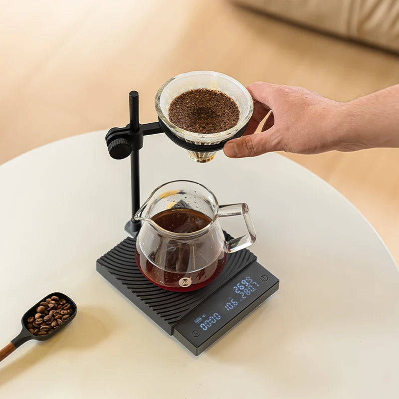 Digital Coffee Scale with Timer and Flow Rate Control