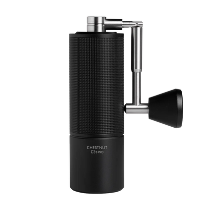 Portable Manual Coffee Grinder Adjustable Steel Burr 25g Black