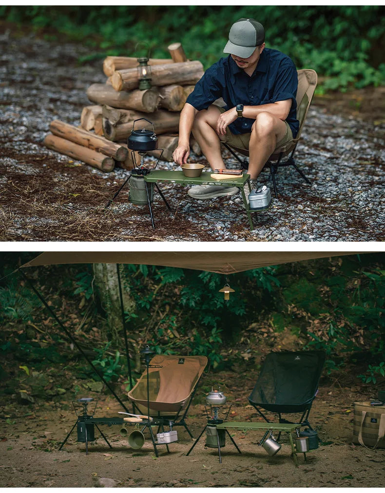 Lightweight Hiking Picnic Folding Table Aluminum Portable