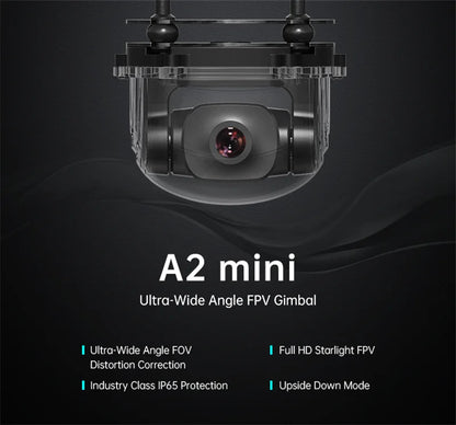 Mini Ultra-Wide FPV Gimbal Camera with Night Vision