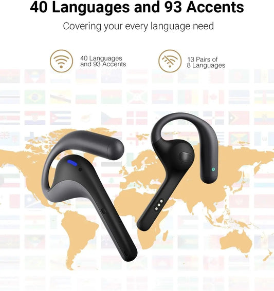AI Translation Earbuds with Real-Time Bidirectional Interpreter