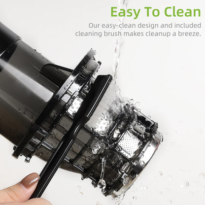 Cold Press Juicer 200W Wide Chute Slow Masticating Extractor