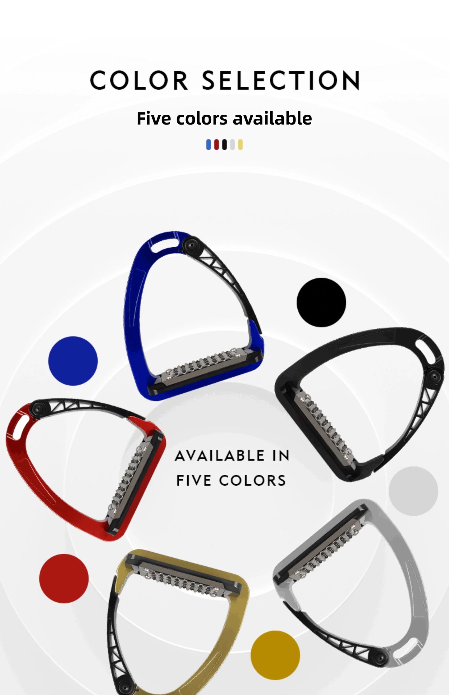 Professional Equestrian Safety Stirrups for Adults & Children