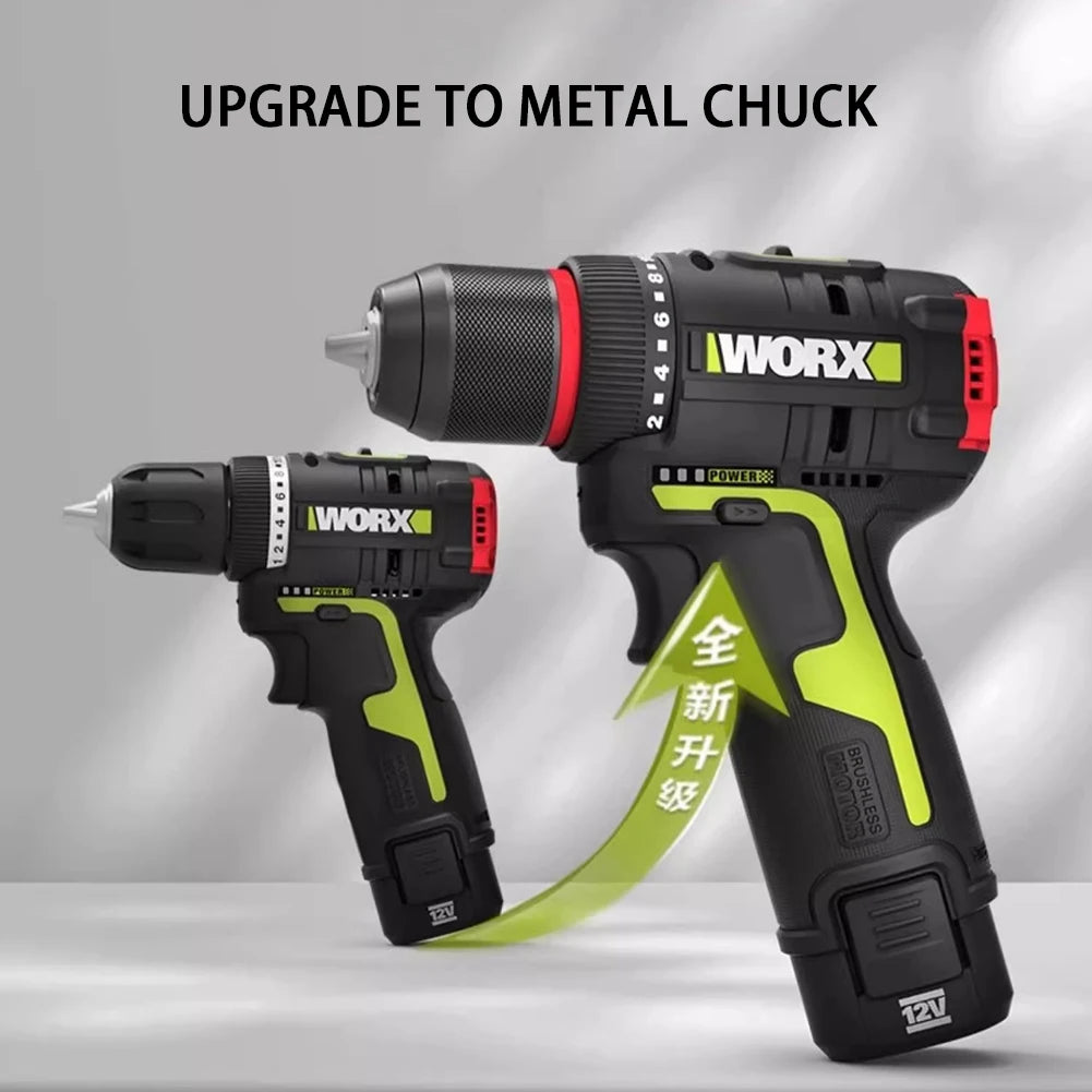 Cordless 12V Drill with 40Nm Torque for Metalwork