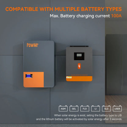 Hybrid Solar Inverter 4.2kW 24V MPPT WiFi