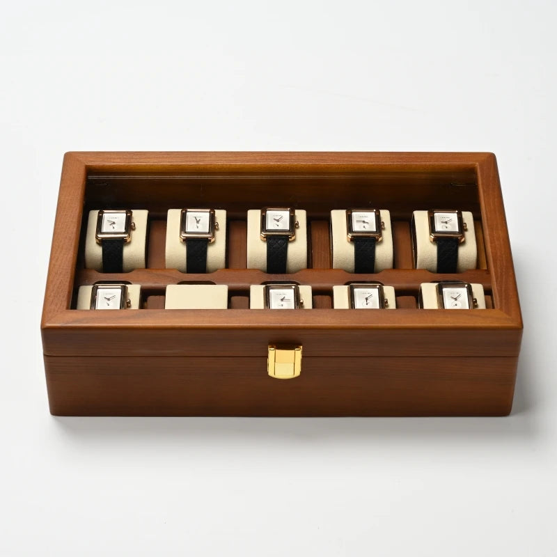 Multifunctional Watch Display Case for Watches and Jewelry