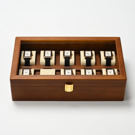 Multifunctional Watch Display Case for Watches and Jewelry