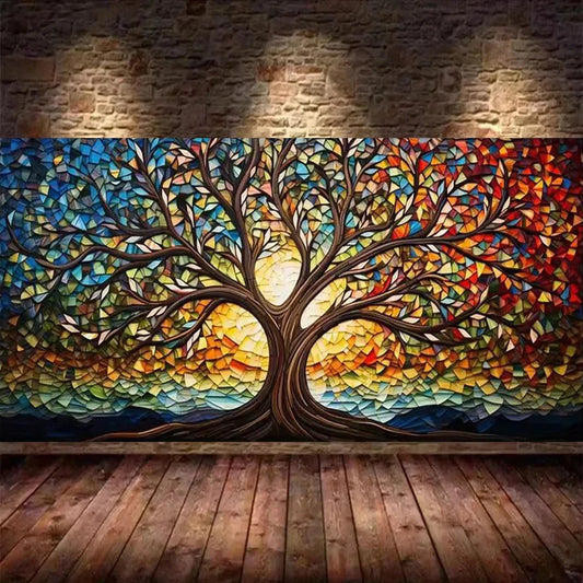 Giant Tree of Life Diamond Painting Mosaic Kit