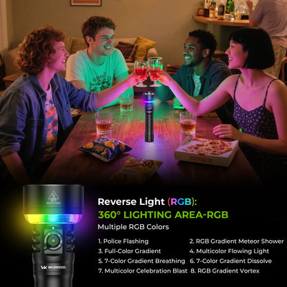 Super Bright Flashlight 3200 Lumens 845m Throw