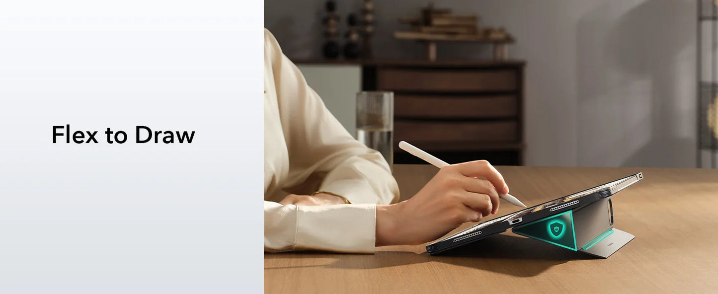 Dark Gray Keyboard Cover for iPad Air 11
