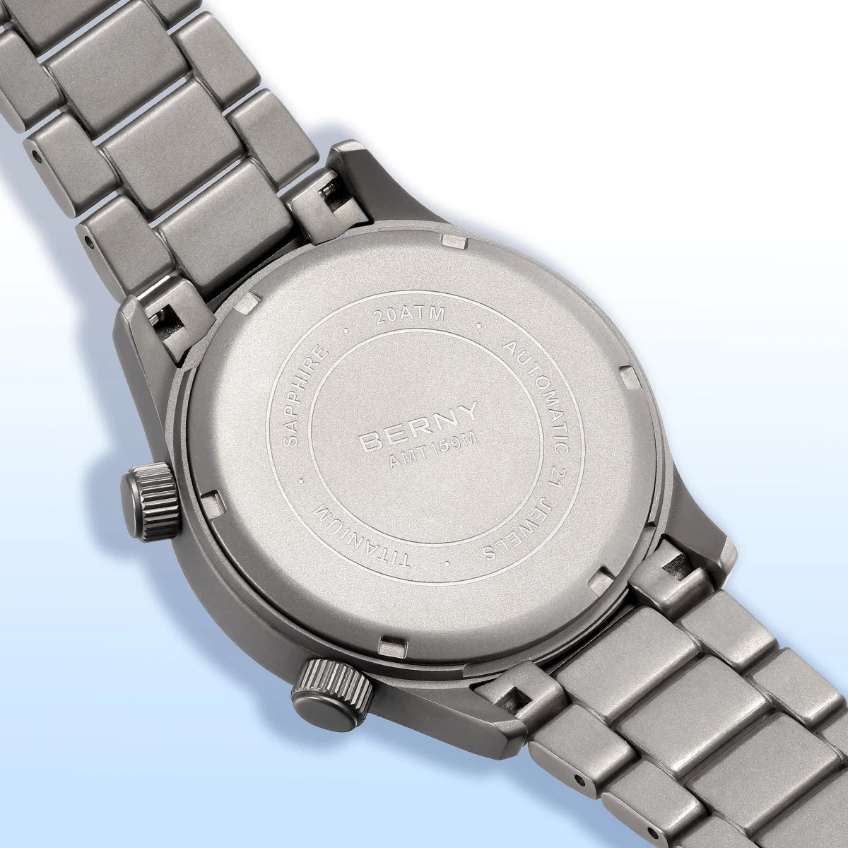 20ATM Waterproof Watch Luminous Navy Dial