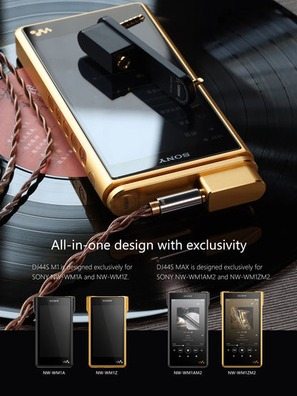 HiFi Ground Pin Adapter Premium Audio Player Stable Connection Black