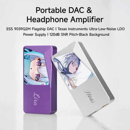 Portable Headphone DAC AMP with DSD256 Audio