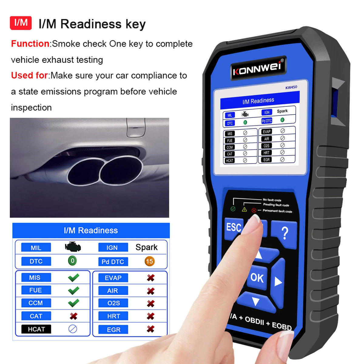 Professional VAG OBD2 Scanner ABS SRS DPF TPMS EPB Reset